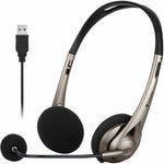 Verbatim Wired Over-the-head, On-ear Stereo Headset - Grey - Soundz Store AUSTRALIA