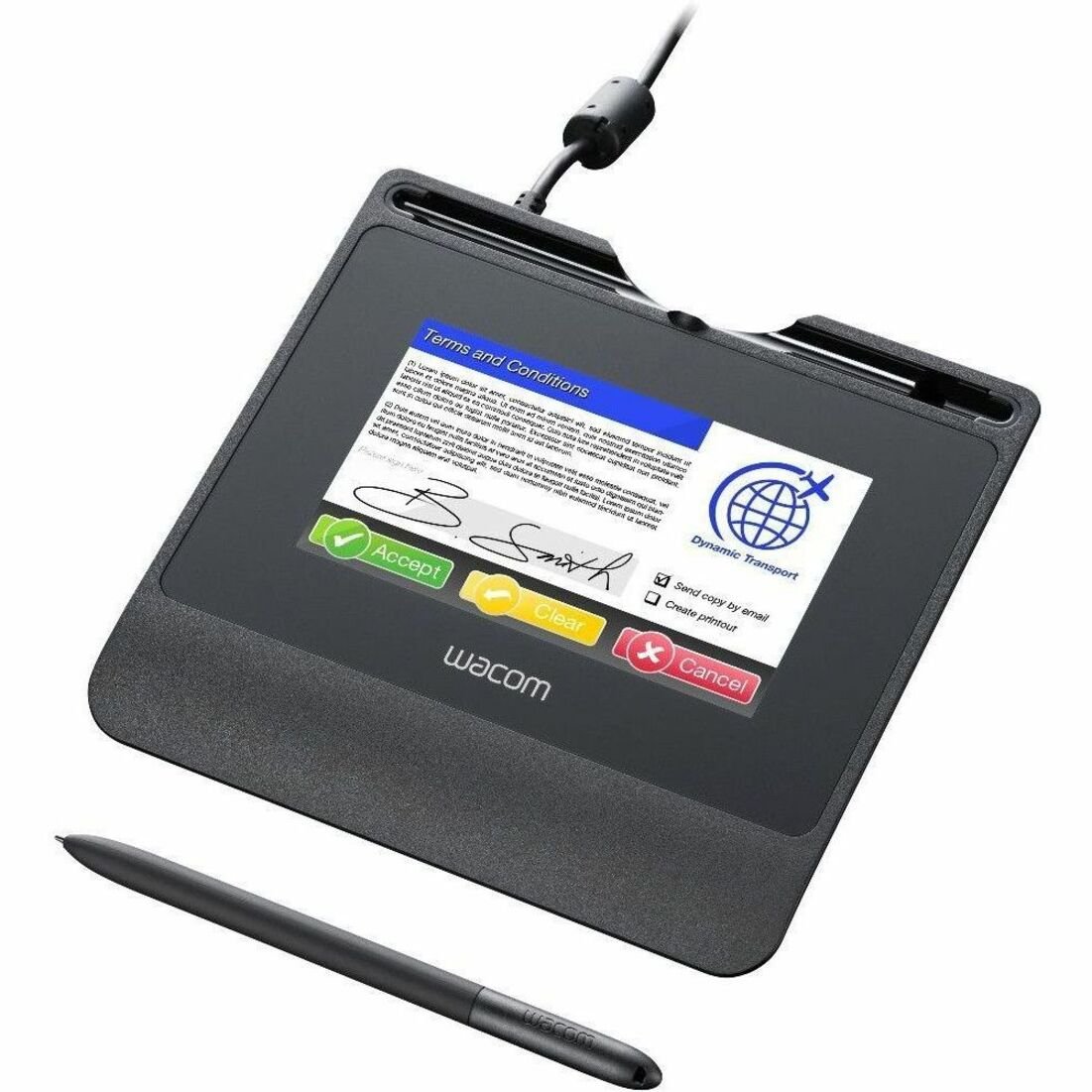 Wacom STU-540 Signature Pad - Wired - Soundz Store AUSTRALIA
