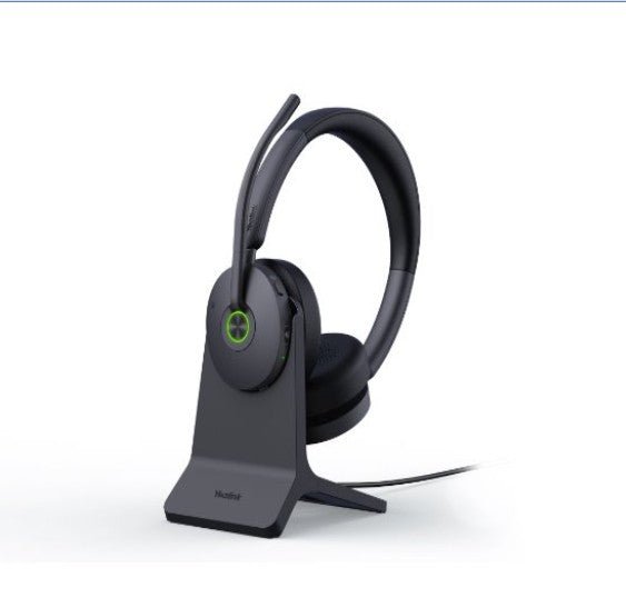 Yealink WH68 Hybrid with Charging Stand DECT & Bluetooth Wireless Technology, 4-Mic Hybrid ANC, 4-Mic Noise Cancellation, All-Day-Wearing Comfort - Soundz Store AUSTRALIA
