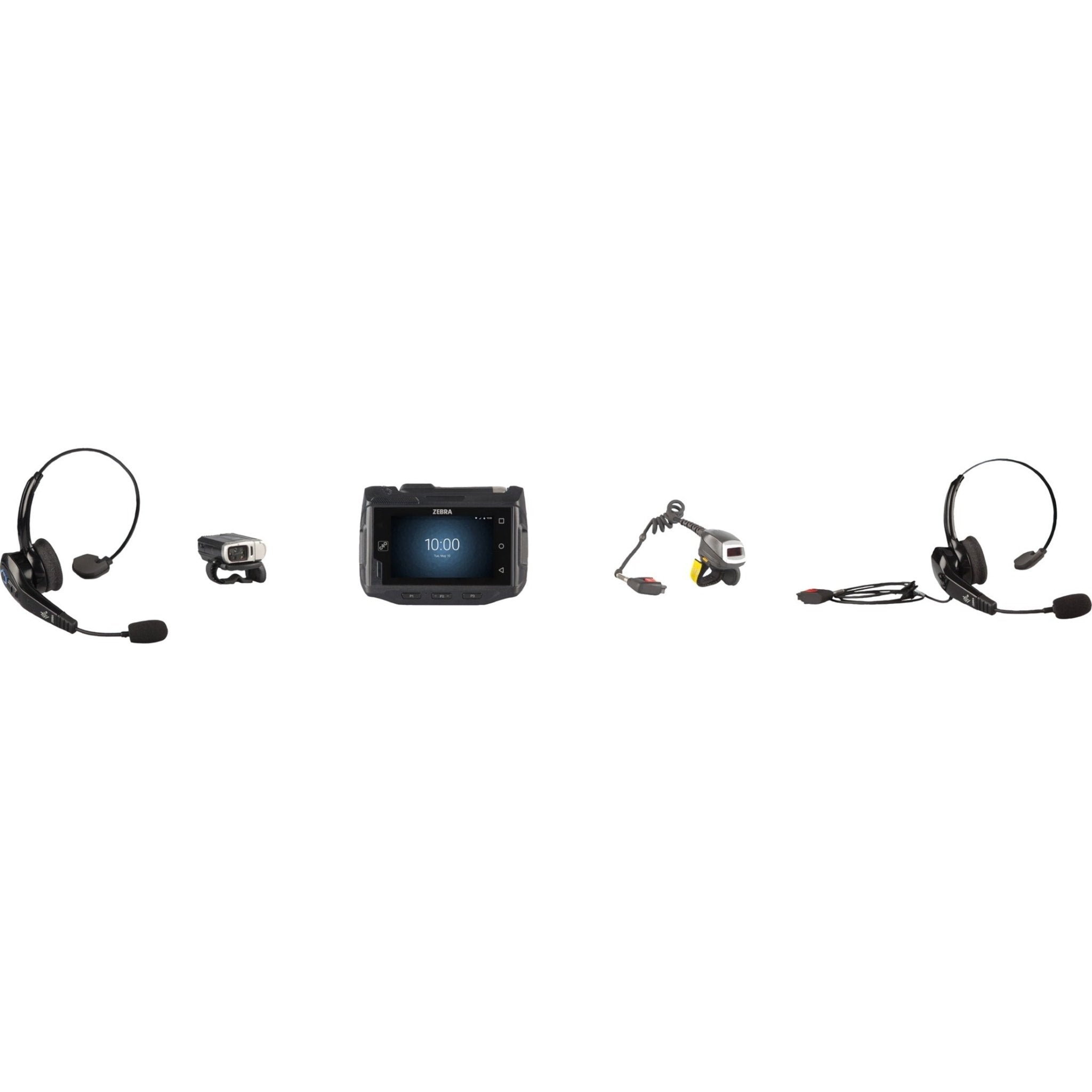 Zebra Wireless On-ear Mono Headset - Black - Soundz Store AUSTRALIA