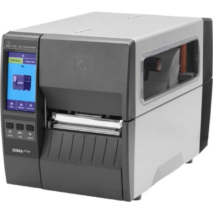 Zebra ZT231 Thermal Transfer Printer - Monochrome - Label Print - Ethernet - USB - USB Host - Serial - Bluetooth - Wireless LAN - UK, AUS, JP, EU - Soundz Store AUSTRALIA
