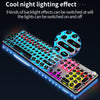 Z6 SteamPunk Multimedia Knob Metal Panel Wired USB Gaming Mechanical Keyboard - Soundz Store AUSTRALIA