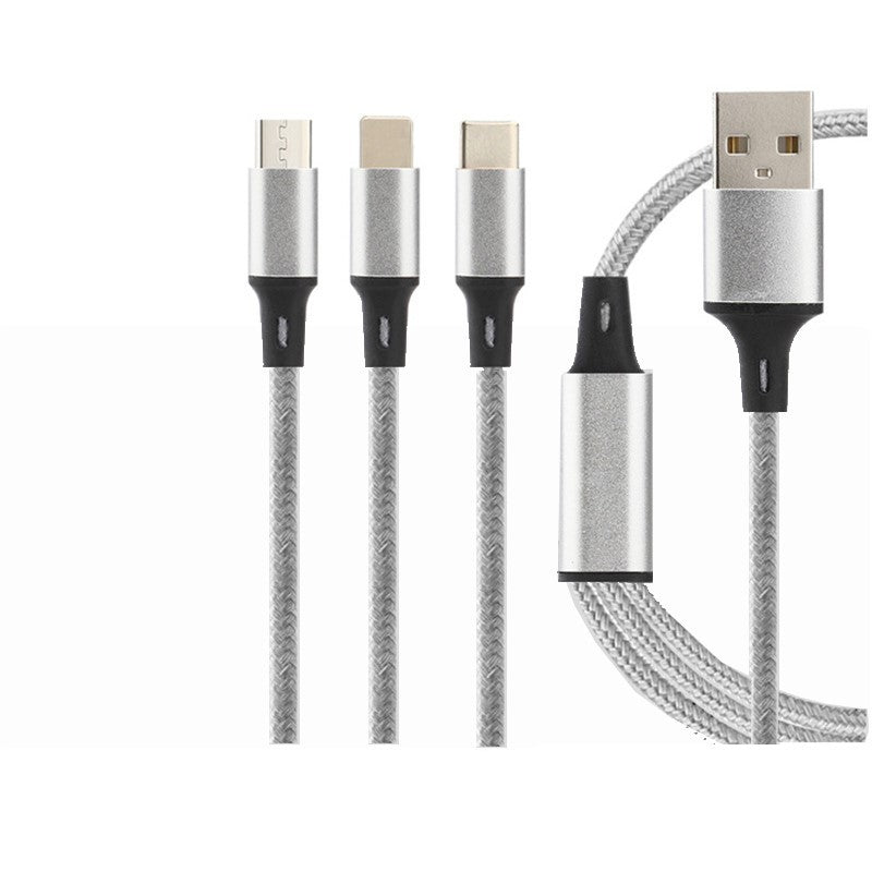 3-in-1 USB Cable 1.2 Metres - Go Anywhere - Charge Anything - Soundz Store AUSTRALIA
