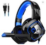 GlobalCrown A66 4D Stereo Wired Gaming Headphones with Colourful Lights for Xbox One/Laptop/PC Tablet Gamer - Soundz Store AUSTRALIA