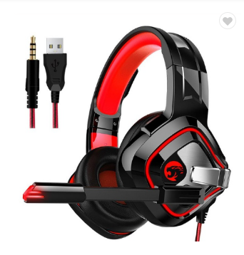 GlobalCrown A66 4D Stereo Wired Gaming Headphones with Colourful Lights for Xbox One/Laptop/PC Tablet Gamer - Soundz Store AUSTRALIA