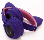Cute Cat Ear Kids BT028C LED Light Bluetooth Luminous Heavy Bass Stereo Wireless Headphones - AUSTRALIAN STOCK - Soundz Store AUSTRALIA
