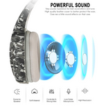 GlobalCrown G9600 Camouflage Stereo Wired Gaming Headphones with Microphone and LED Light for PS4 / Computer / Xbox One - Soundz Store AUSTRALIA
