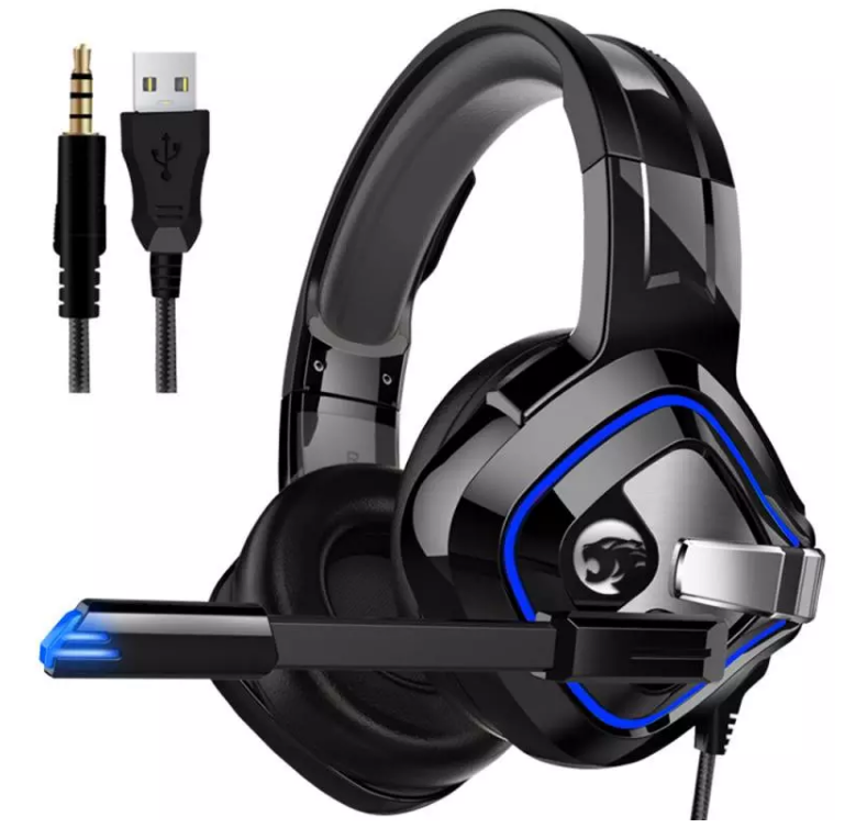 GlobalCrown A66 4D Stereo Wired Gaming Headphones with Colourful Lights for Xbox One/Laptop/PC Tablet Gamer - Soundz Store AUSTRALIA