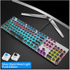 Z6 SteamPunk Multimedia Knob Metal Panel Wired Gaming Mechanical Keyboard - Soundz Store AUSTRALIA