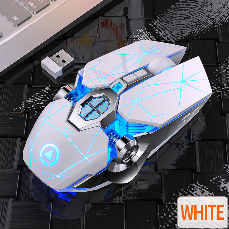 A7 Wireless LED Backlit Rechargeable Gaming Mouse 2.4GHZ RGB - Soundz Store AUSTRALIA