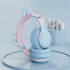 Load image into Gallery viewer, Cute Cat Ear Kids BT029 LED Light Bluetooth Luminous Heavy Bass Stereo Wireless Headphones with Detachable Microphone - Soundz Store AUSTRALIA