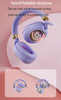 Cute Cat Cartoon Kids B4 LED Light Bluetooth Luminous Bass Stereo Wireless Headphones - Soundz Store AUSTRALIA