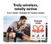 T20 Stereo True Wireless Bluetooth Sports Earphones with Earhook 2-in-1 Combo Super Bass Big Battery Headset - Soundz Store AUSTRALIA