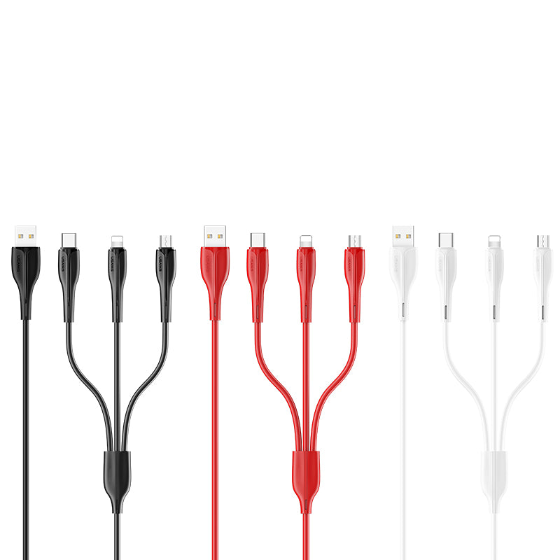3-in-1 USB Cable 1.2 Metres - Go Anywhere - Charge Anything - Soundz Store AUSTRALIA